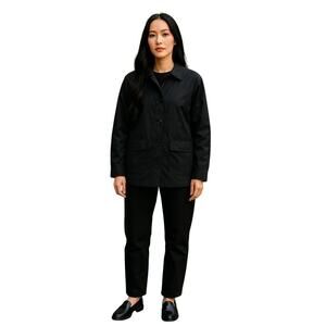 London Fog Reversible Floral Print Jacket – Women’s Small Petite – Pink/Green